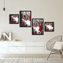 Wallity slika 4PSCT-17, 4 dijela, 136 x 75 cm