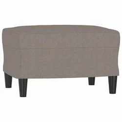 Vidaxl Stolček za noge taupe 60x50x41 cm blago