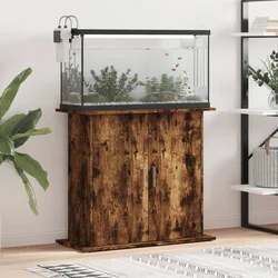 Stalak za akvarij boja hrasta 81 x 36 x 73 cm konstruirano drvo