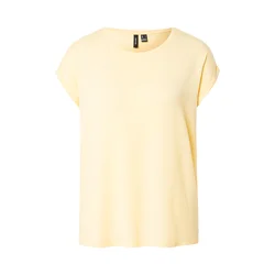 VERO MODA Majica VMAVA pastelno rumena