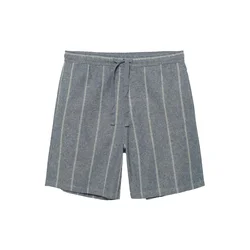 Pull&Bear Hlače  kremna / bazaltno siva