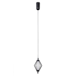 ITALUX PND-34403-1-BK - LED luster na sajli SEVILLA LED/5W/230V 3000K crna