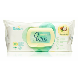 PAMPERS Coconut Pure Obrúsky vlhčené 18 Balení = 756 ks