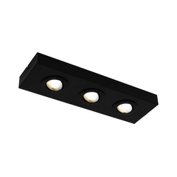 Briloner 3996035 - LED ugradna svetiljka CTS 3xLED/4W/230V 2700/4000K crna