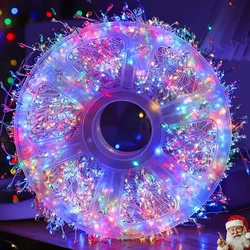 Vilinske LED sijalice šarene 50m