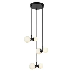 Rabalux Visilica Lition, 6xG9, 6x28W, Crna
