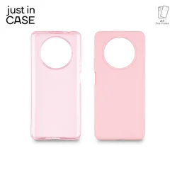 JUST IN CASE 2u1 Extra case MIX paket pink za Honor Magic 4Lite