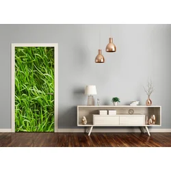 tulup.si Nalepka na vratih Grass 85x205 cm