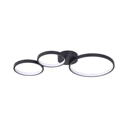 LED plafonsko svetlo FLAMENCO LED/33W/230V 4000K crno