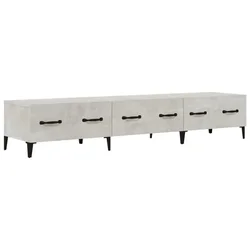 TV ormarić boja betona 150x34,5x30 cm konstruiranog drva