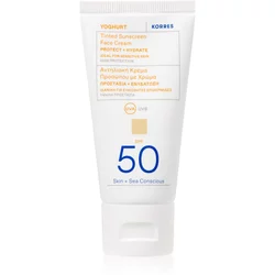 Korres Yoghurt Tonirana krema za zaštitu od sunca za lice SPF 50, 50 ml