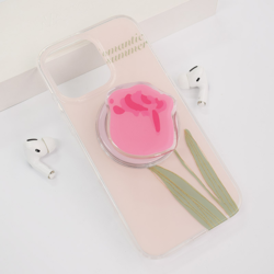 Maska Tulip pop socket mag case za iPhone 15 Pro
