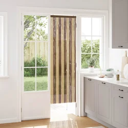 Zavjesa protiv insekata Chenille Smeđa i bež 56 x 185 cm