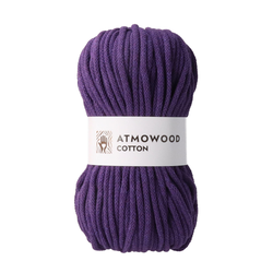Atmowood cotton 5 mm - vijolična