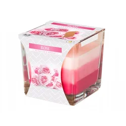 eoshop Sveča v kozarcu MAVRICA Dišeča ROŽA 170g