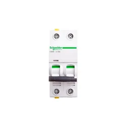 Schneider Odklopnik 2P C 16A 6kA AC iC60N-C16-2 Acti9 A9F04216