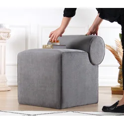 Atelier del Sofa Tabure 45x56x60cm, Sivo