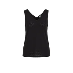 WE Fashion Top črna