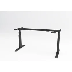 Elektropodesivi sto Ergodynamic A7 Performance, Sa dva motora, 1200 x 600 x 25mm, Crni