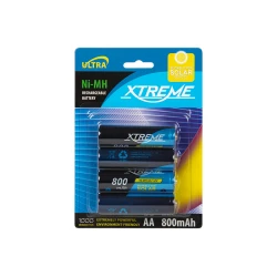 Polnilne baterije AA R6 Ni-MH 800mAh XTREME