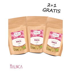 MALINCA maca v prahu iz ekološke pridelave 250g 2+1 gratis