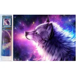 Norimpex Diamantna slika Volk sanja 30x40cm