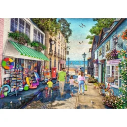 Ravensburger - Puzzle Dominic Davison: 3 - Seaview Lane - 1 000 kosov