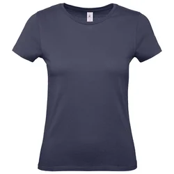 MAJICA KRATKI RUKAVI B&C #E190/WOMEN URBAN TAMNO PLAVA S!!