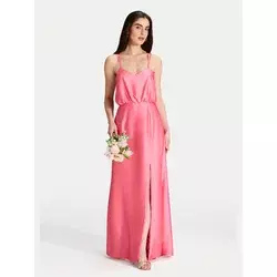 Swing Večerna obleka 5AI20900 Roza Regular Fit