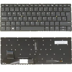Tastatura za laptop HP EliteBook x360 830 G5 830 G6 mali enter backlight