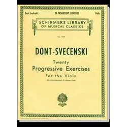 DONT:20 PROGRESSIVE EXERCISES FOR viola