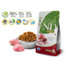 N&D Suva hrana Cat Gran Free Chicken-Pomegranate Kitten 5 kg