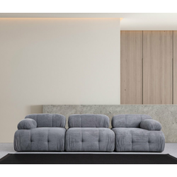 ATELIER DEL SOFA Sofa trosed Petite 3 Grey
