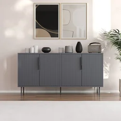 Hanah Home Konzolni sto Clara, 150x75x36 cm, Antracit