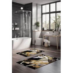 Lessentiel Maison Set prostirki za kupatilo CT-5420, 2 Komada, Šarena