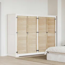Ormarna vrata s vratima 4 pcs Prirodna 49,5 x 2,1 x 140,5 cm