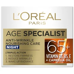 Loreal Age Specialist Noćna krema za lice protiv bora 50ml Anti-Wrinkle 65+