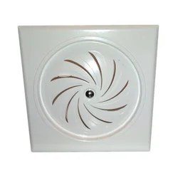 Okrugla ventilaciona rešetka 150x150mm bela plastificirana-hv lim ( 8583 )