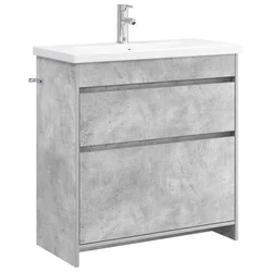 Set namještaja za kupaonicu Betonska siva 81 x 40 x 84,5 cm