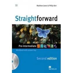 Straightforward 2nd Edition Pre-Intermediate Level Workbook with key & CD Pack
