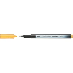 Liner, 0,4 mm, PENTEL Pointliner, oker