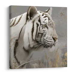 Slika veličasten tiger v naravi - 30x30