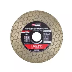 awtools DIAMANTNI DISK 125x22,2 / SATJE 2v1 ČRNE LINIJE