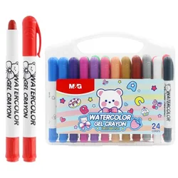 M&G gel wax paličice, raztegljive - set 24 kos