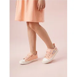 Sinsay - Niske patike na čičak sa motivom šapica - roze