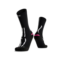 X-BIONIC Trail Anatomix Crew nogavice, x black/x white (EU 39-41)