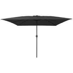 Vrtni suncobran Antracit 295 x 295 x 245 cm Poliester i čelik