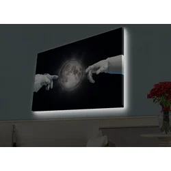 Zidna slika sa LED osvetljenjem 4570HDACT-085, 45x70 cm