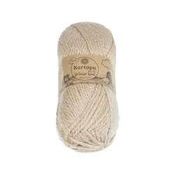 Pletena preja Melange Wool 100 g - (880) bež