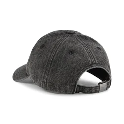 Puma WARDROBE ESS Metal Dad Cap, Black, Size L, Accessories
